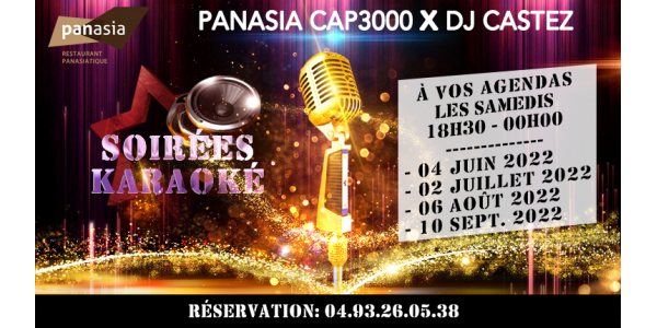 Karaoke nights at panasia cap 3000 are extended until September 2022!